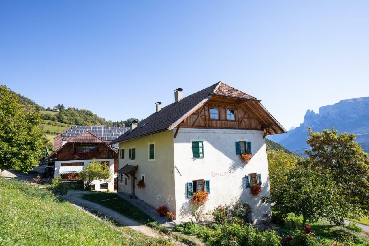 Apartmán Brunnerhof-Schrof Collalbo Exteriér fotografie