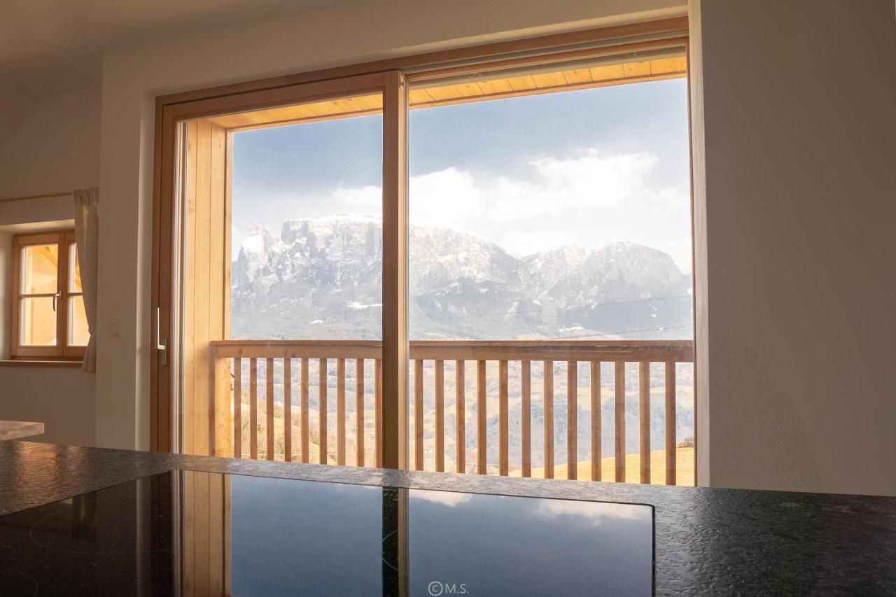 Apartmán Brunnerhof-Schrof Collalbo Exteriér fotografie